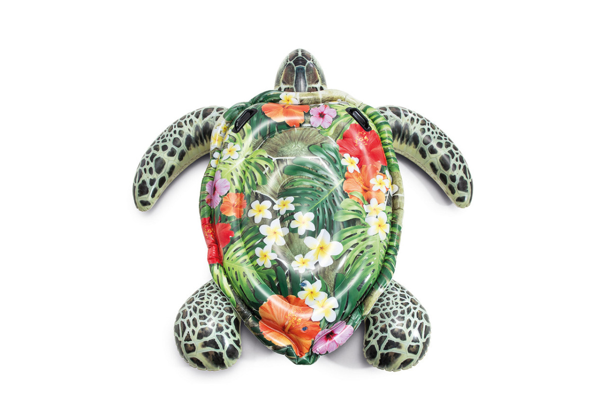 Intex Pool Float | Inflatable Realistic Sea Turtle Ride-On (3+ Years) - Image 182601