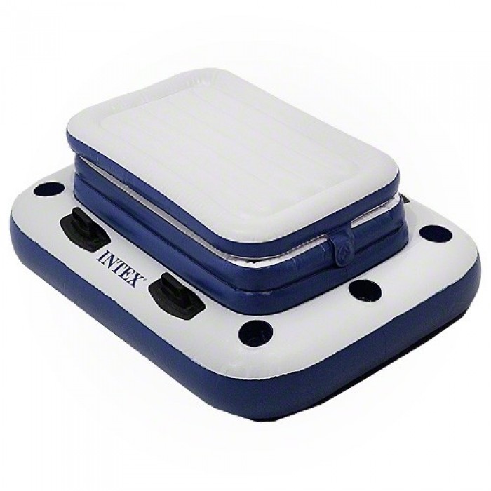 Intex Pool Inflatable Floating Drinks Cooler | Mega Chill II (45" x 38") - Image 36791