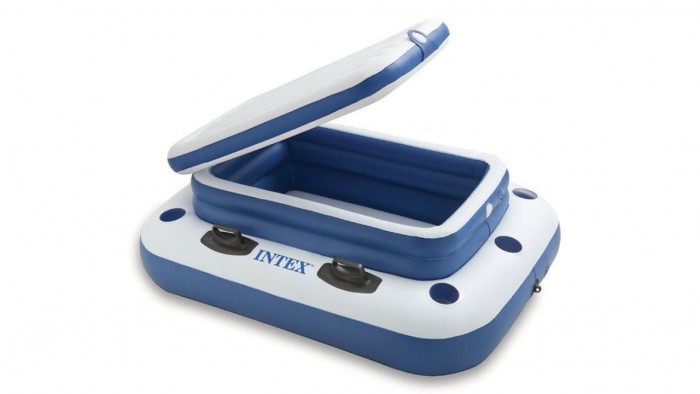 Intex Pool Inflatable Floating Drinks Cooler | Mega Chill II (45" x 38") - Image 36793