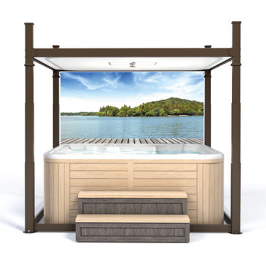 Automated Hot Tub Cover Gazebo | 10ft x 8ft | Covana Evolution - Image 182641