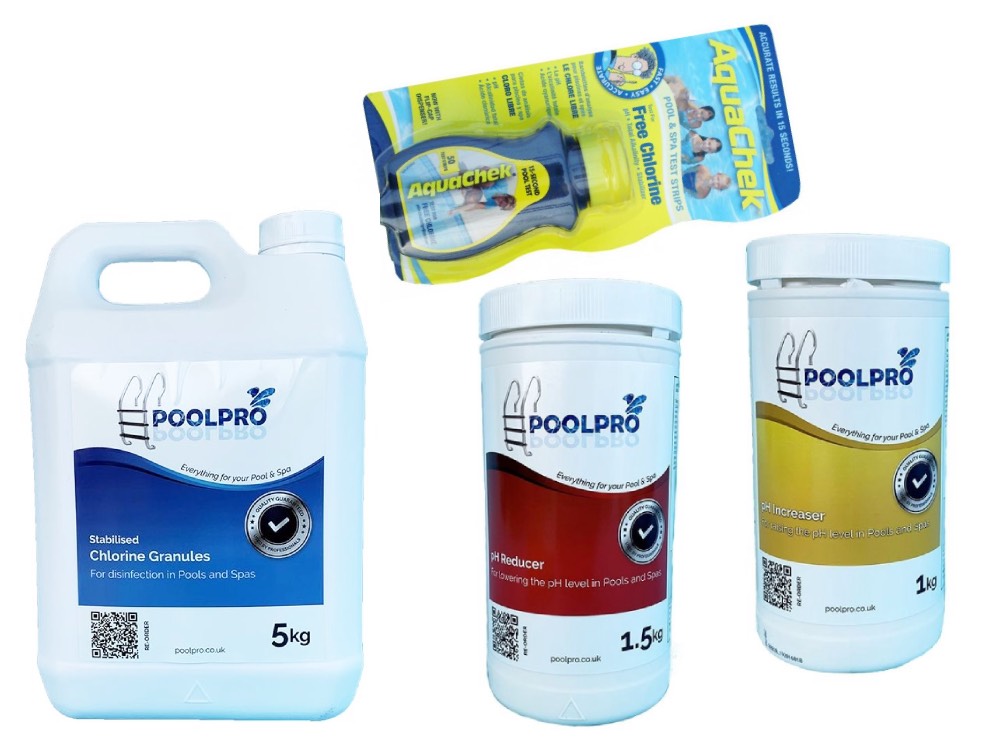 Basic Pool Chemical Kit (with 5 kg Chlorine Granules) - Image 182532