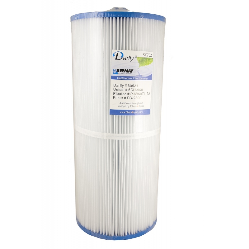 SC702 - 39cm Hot Tub Filter Cartridge for Jacuzzi, Marquis and Cal Spas - Image 39619