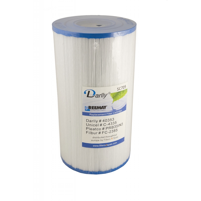 SC705 - 23cm Hot Tub Filter Cartridge for Vita Spa & Multiple Spas - Image 39628
