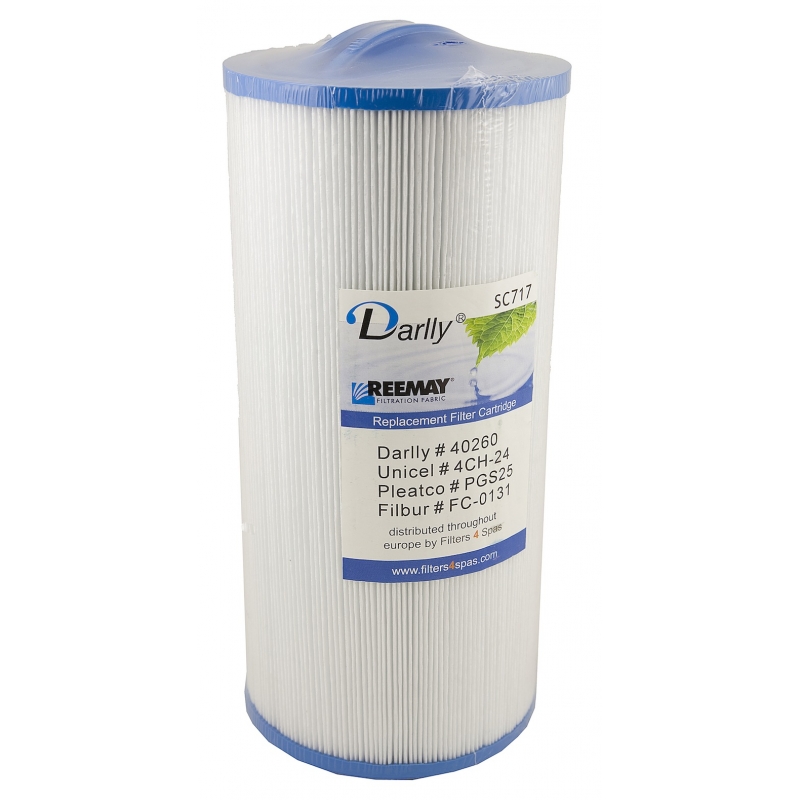 SC717 - 26cm Hot Tub Filter Cartridge for Vita Spa and Multiple Spas - Image 39664