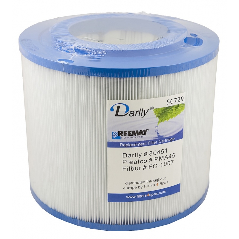 SC729 - 20cm Hot Tub Filter Cartridge for Down East Spas and Master Spas - replaced by SC739 - Image 39696