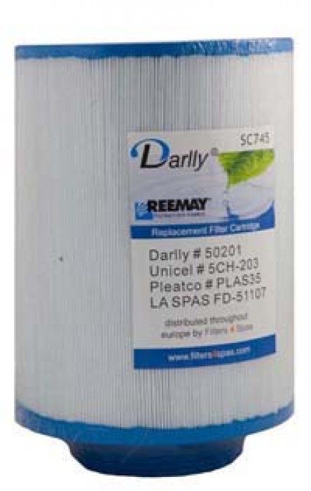 SC745 - 22cm Hot Tub Filter Cartridge for Multiple Spas - Image 39744