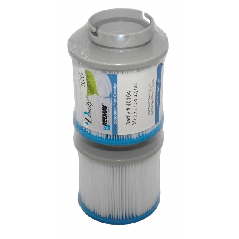 SC802 - 10.4cm Hot Tub Filter Cartridge for MSpa (Twin Pack) - Image 39884