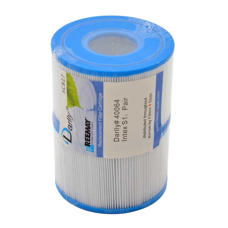 SC827 - 7cm Filter Cartridge Replacement for Intex PureSpa - Type S1 (Twin Pack) - Image 39933