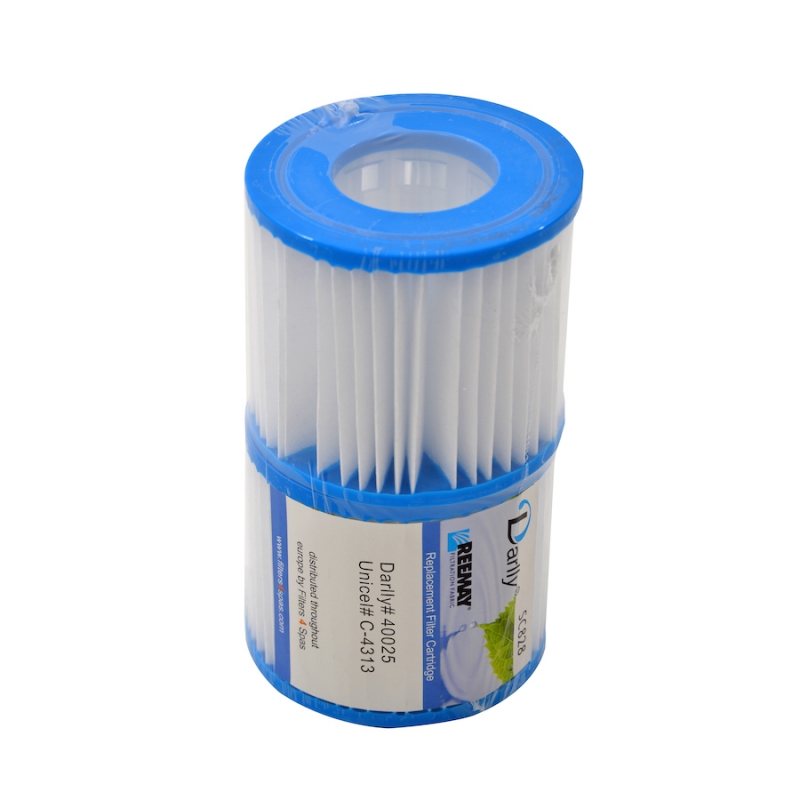 SC828 - 10cm Filter Cartridge Replacement for Intex Pools and Inflatable Spas - Type D (Twin Pack) - Image 39937