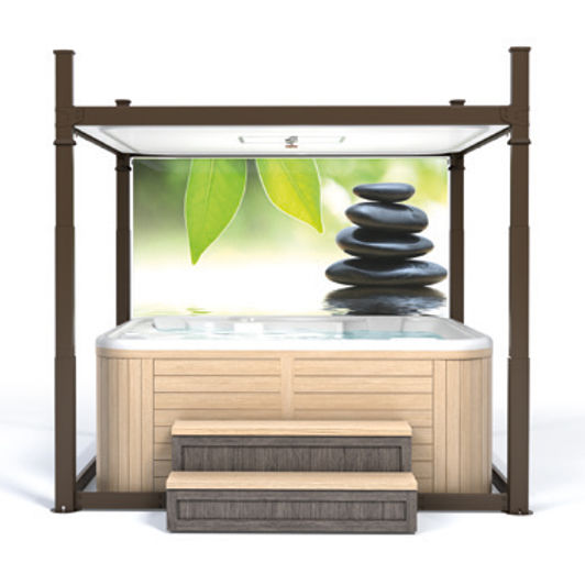 Automated Hot Tub Cover Gazebo | 11ft x 8ft | Covana Evolution - Image 182660