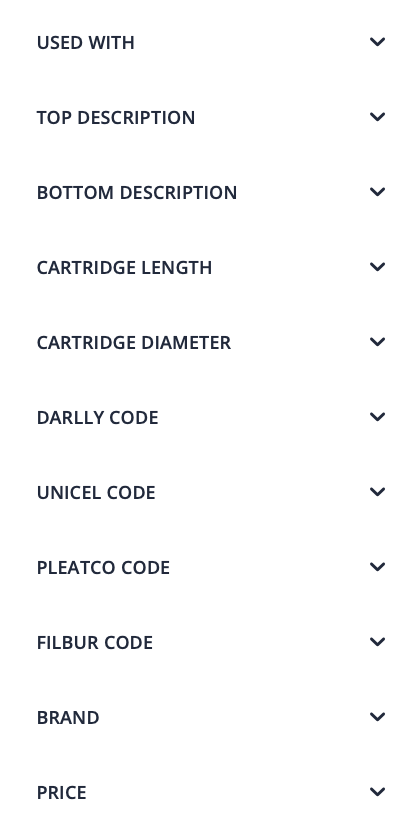 Screenshot from our hot tub filters store. Use these web-filters to find your hot tub filters! Screenshot from our hot tub filters store. Use these web-filters to find your hot tub filters!