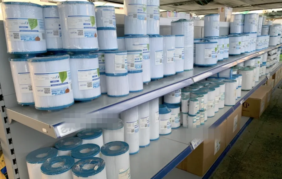 Pool and hot tub filters in stock