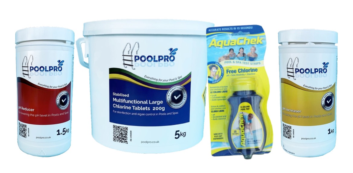 Pool Pro pool chemical kits